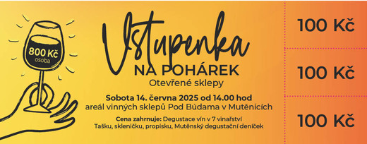 Vstupenka na akci "Na pohárek"